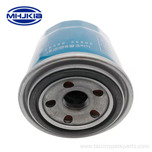 26300-35505 Korean Cars Oil Filter For Hyundai Kia